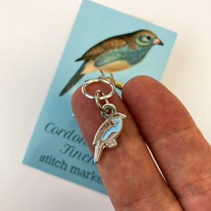 Bird stitch markers for knitters singles, Aviary singles, progress keepers