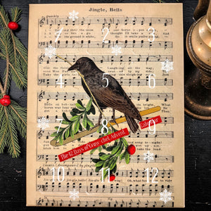 2026 CROCHET Stitch marker Advent Calendar "What the Crow Noticed" *PRESALE*