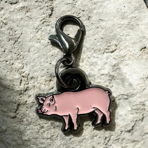 Ms Penny Pigsworth — Enamel Stitch Marker or Progress Keeper