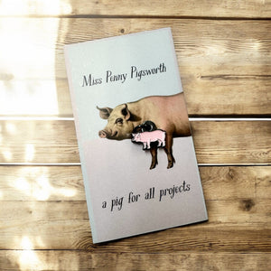 Ms Penny Pigsworth — Enamel Stitch Marker or Progress Keeper