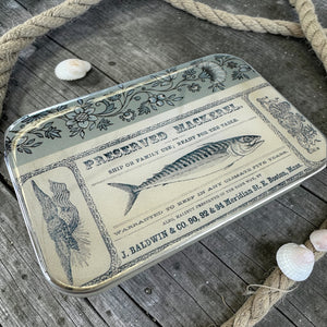 Tinned fish notions tin