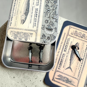 Tinned fish notions tin