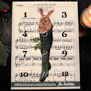 2026 KNITTING Stitch Marker Advent Calendar- “What the Stocking Held" *PRESALE *