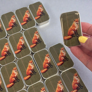 Woodland Fox Notions Tin