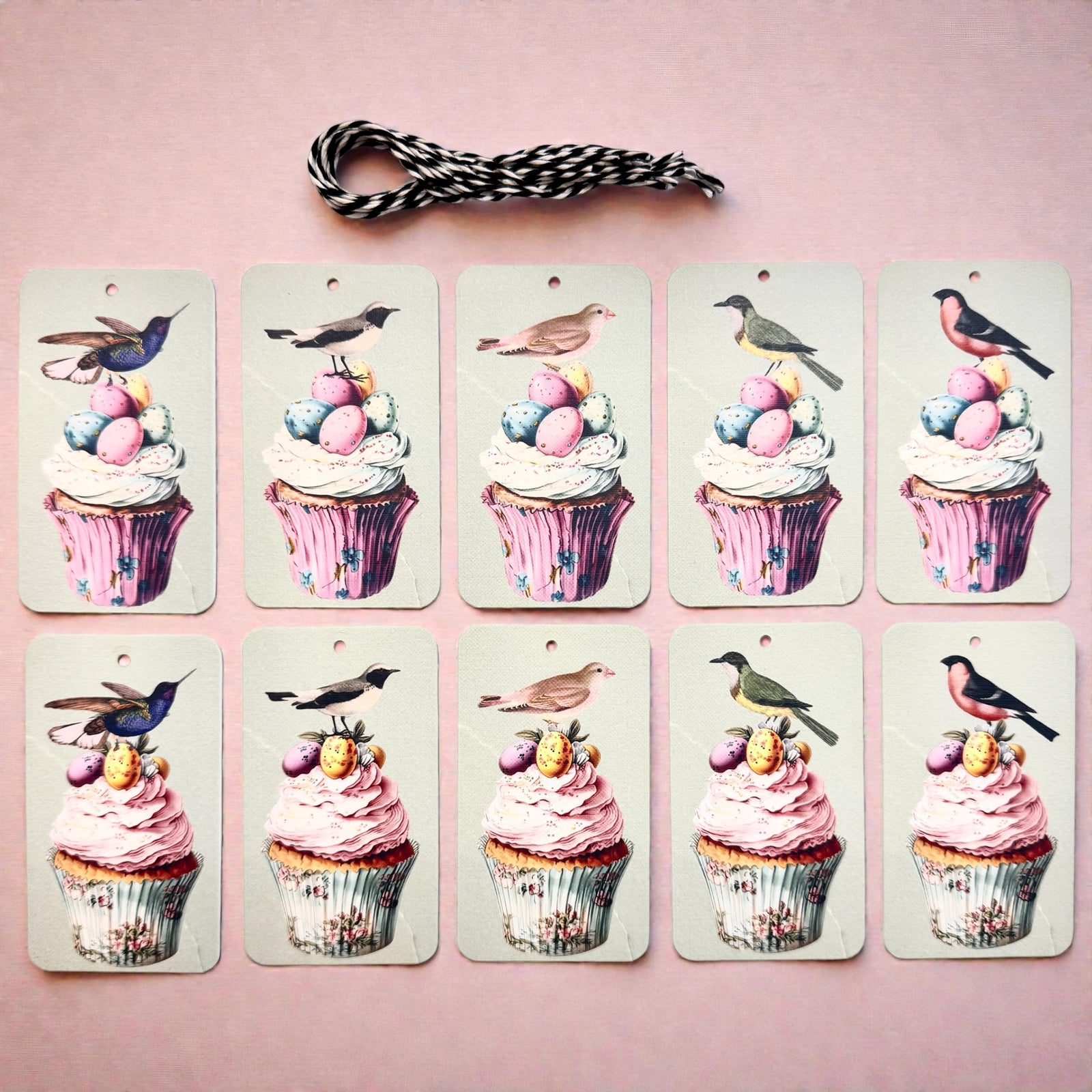 Birthday Birds | Vintage-Inspired Birthday Gift Tags