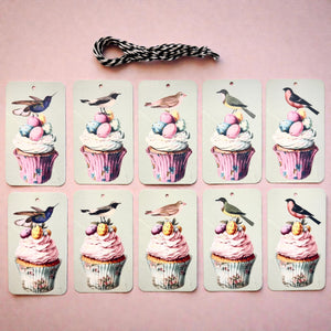 Birthday Birds | Vintage-Inspired Birthday Gift Tags