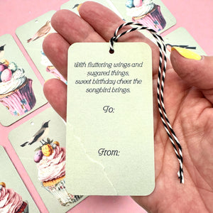 Birthday Birds | Vintage-Inspired Birthday Gift Tags