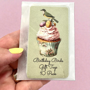 Birthday Birds | Vintage-Inspired Birthday Gift Tags