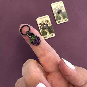Blackberry Ramble Stitch Marker
