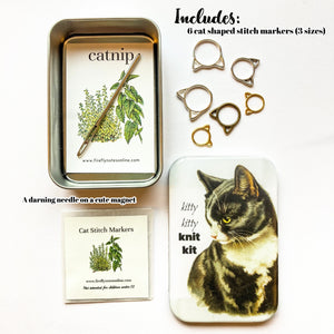 Discontinued Knit Tool Kits – Assorted Designs Cat · Celestial · Sheep