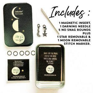 Discontinued Knit Tool Kits – Assorted Designs Cat · Celestial · Sheep