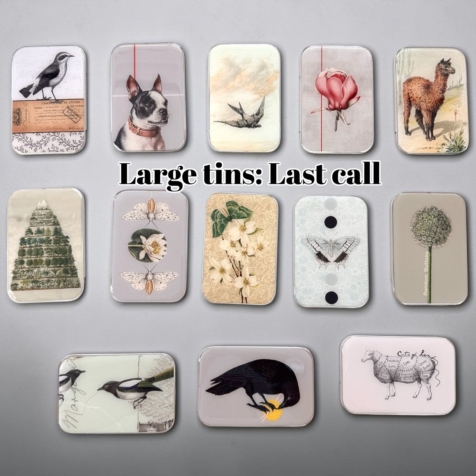 Last Call for Lovely Things (Large Tins)-DISCOUNTED