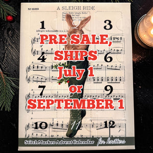 2026 KNITTING Stitch Marker Advent Calendar- “What the Stocking Held" *PRESALE *