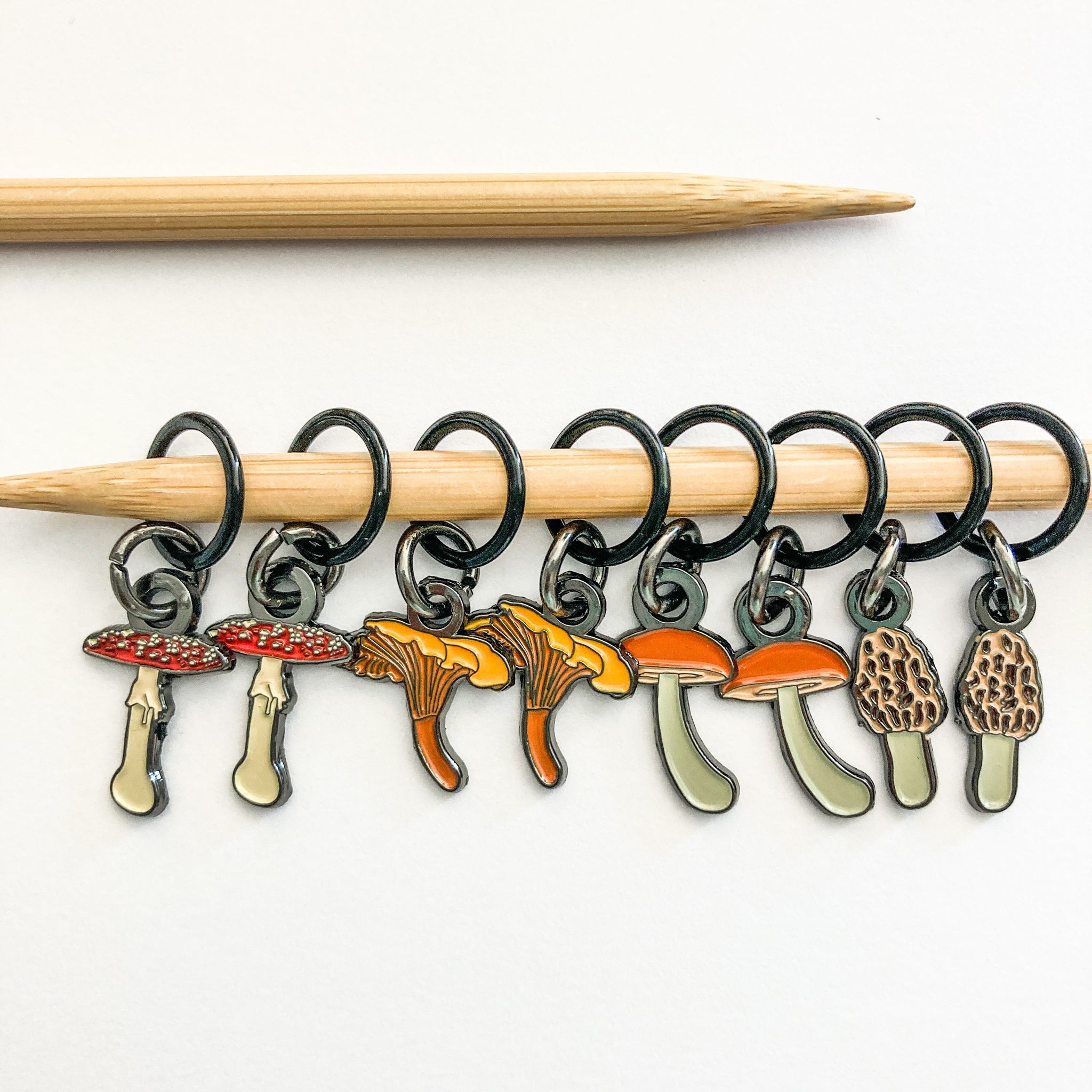 Mushroom Stitch Marker Set – Hook & Needle, Inc.