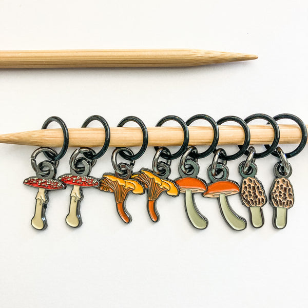 Sock Stitch Markers for Knitting, Custom Exclusive Firefly Note Enamel  Stitch Markers 