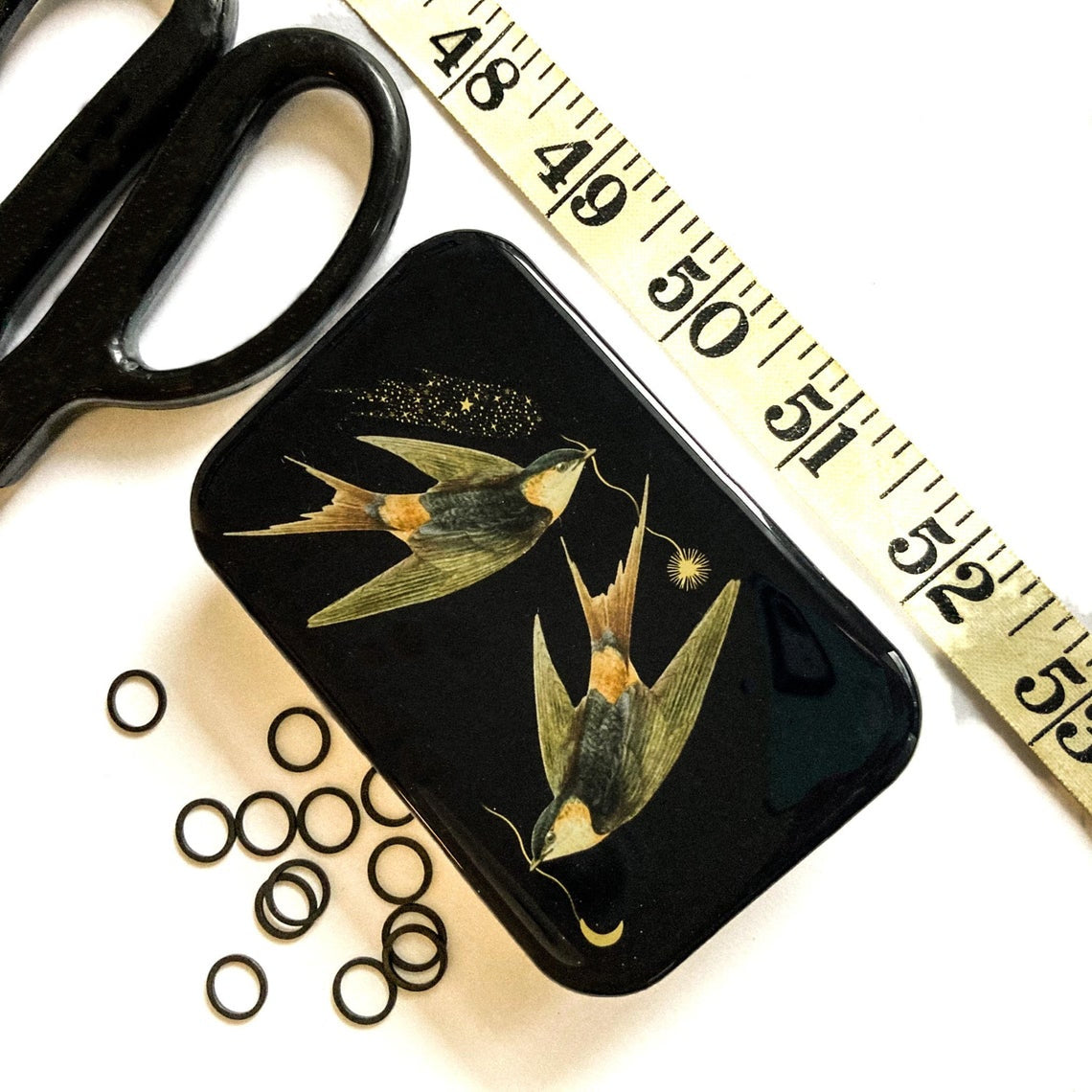 Celestial Swallows tin